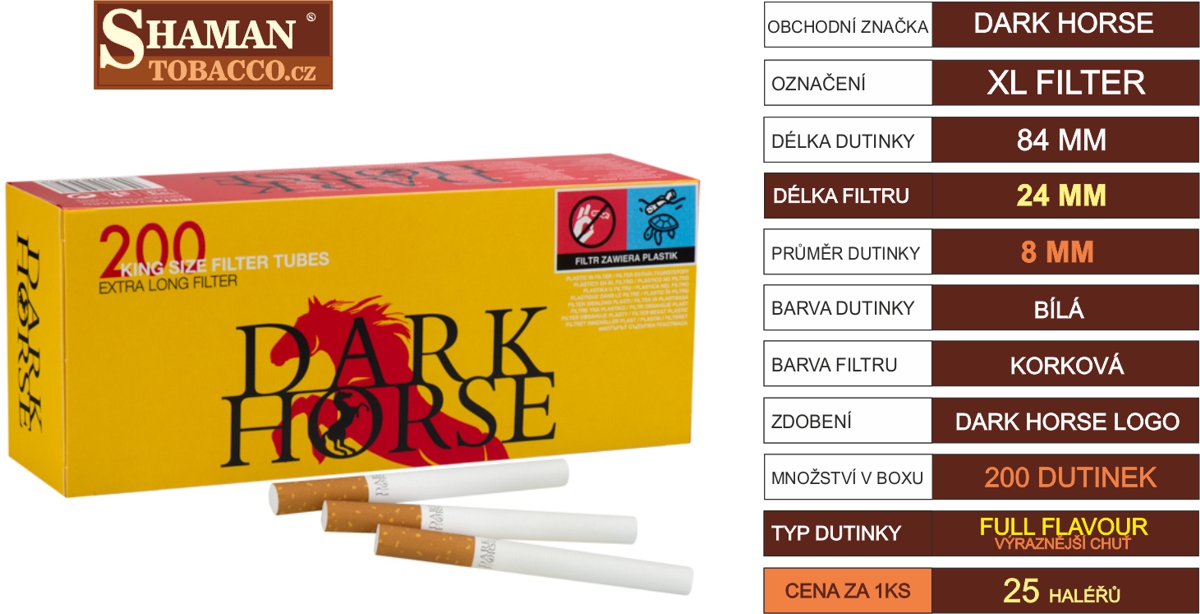parametry_dark_horse_xl_filter_200_SHAMANTOBACCO.cz_01